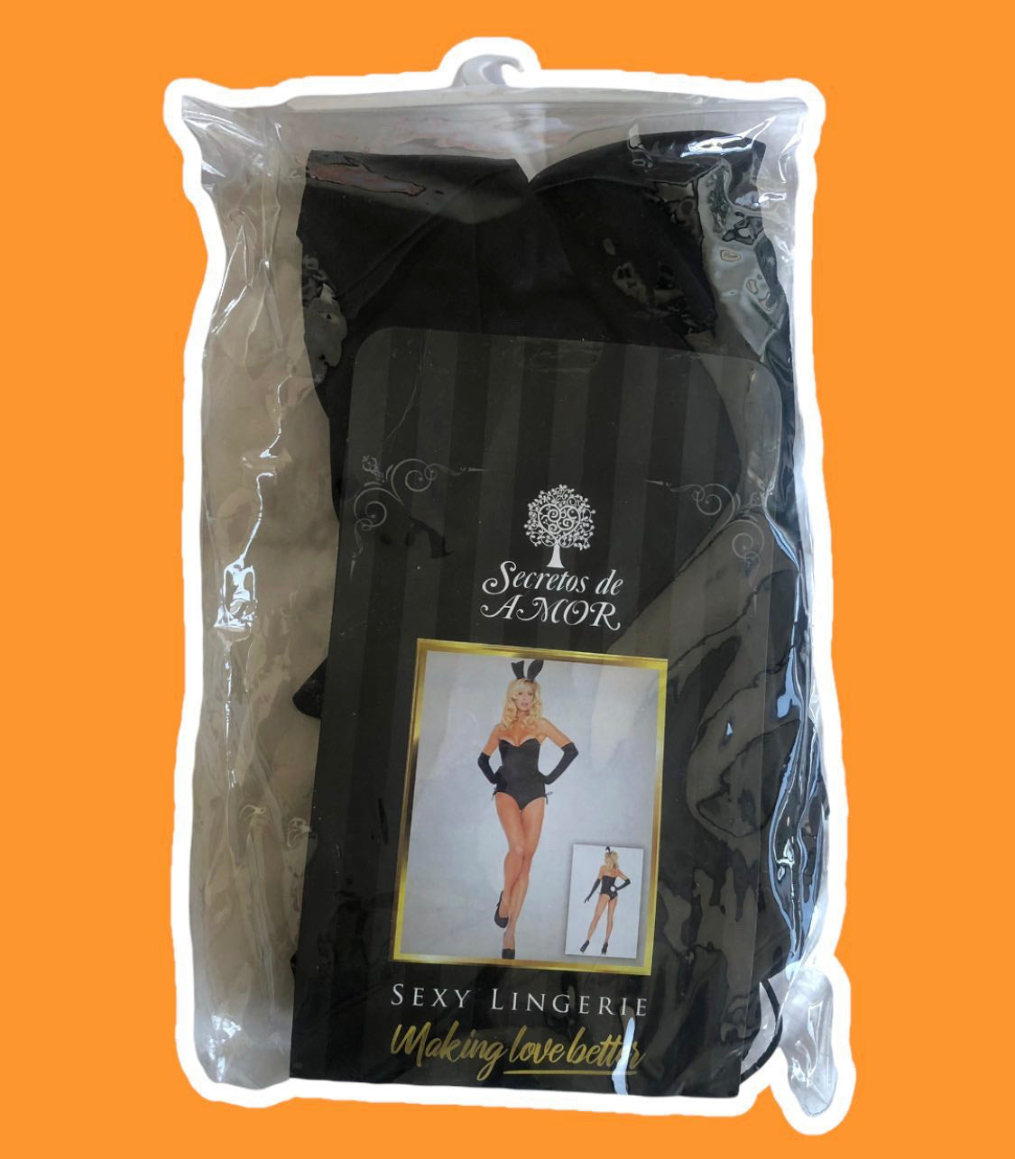 Lencería de conejita sexy