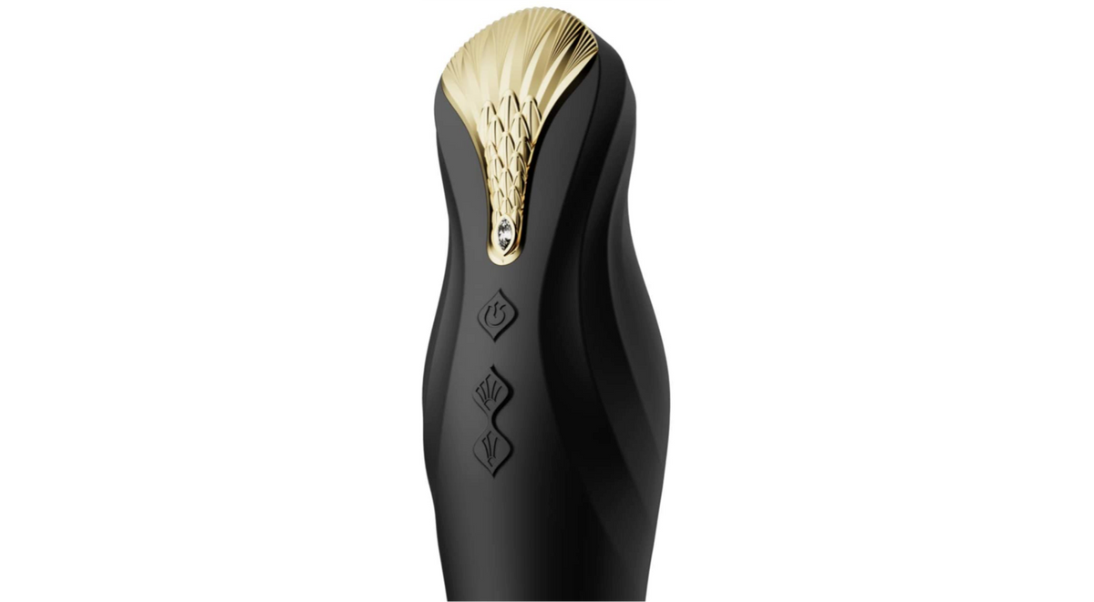 ZALO King Vibrador - Negro Obsidiano